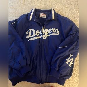Authentic majestic Dodgers men’s jacket 3XL